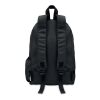 600D RPET polyester backpack noir | sans marquage | non disponible | non disponible | non disponible