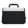 RPET felt zippered laptop bag noir | sans marquage | non disponible | non disponible | non disponible