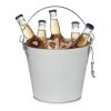 Metal beer bucket 4L argent mate | sans marquage | non disponible | non disponible | non disponible