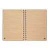 A5 ring bound Bamboo notebook bois | sans marquage | non disponible | non disponible