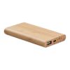 4000 mAh Bamboo power bank bois | sans marquage | non disponible | non disponible