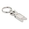 Euro Token keyring argent mate | sans marquage | non disponible | non disponible