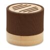 Bamboo RPET wireless speaker Chocolat | sans marquage | non disponible | non disponible | non disponible