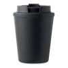 Recycled PP tumbler 300 ml noir | sans marquage | non disponible | non disponible