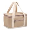 6 can cool bag canvas 320gr/m² beige | sans marquage | non disponible | non disponible | non disponible