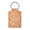 Rectangular cork key ring beige | sans marquage | non disponible | non disponible