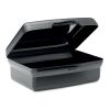 Lunchbox en PP recyclé 800ml noir | sans marquage | non disponible | non disponible | non disponible