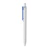 Stylo poussoir en ABS recyclé bleu | sans marquage | non disponible | non disponible