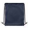 Grand sac à cordon 300D RPET bleu | sans marquage | non disponible | non disponible | non disponible
