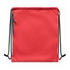 Grand sac à cordon 300D RPET rouge | sans marquage | non disponible | non disponible | non disponible