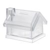 Tirelire maison plastique transparent | sans marquage | non disponible | non disponible | non disponible