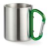 Mug double paroi vert | sans marquage | non disponible | non disponible | non disponible