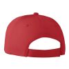 Casquette baseball 6 pans rouge