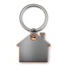 Porte-clés en forme de maison orange | sans marquage | non disponible | non disponible