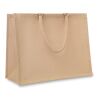 Sac shopping en jute beige | sans marquage | non disponible | non disponible | non disponible
