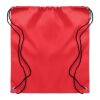 Sac cordelette en PET 190gr rouge | sans marquage | non disponible | non disponible | non disponible