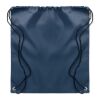 Sac cordelette en PET 190gr Marine foncé | sans marquage | non disponible | non disponible | non disponible