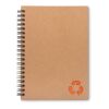 Cahier à spirales 70 feuilles. orange | sans marquage | non disponible | non disponible
