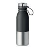 Bouteille double paroi 600ml. noir | sans marquage | non disponible | non disponible | non disponible