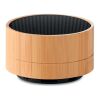 Haut-parleur Bluetooth Bambou. noir | sans marquage | non disponible | non disponible | non disponible