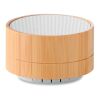 Haut-parleur Bluetooth Bambou. blanc | sans marquage | non disponible | non disponible | non disponible