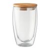 Verre double paroi 450 ml transparent | sans marquage | non disponible | non disponible | non disponible