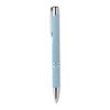 Stylo poussoir blé paille ABS bleu | sans marquage | non disponible | non disponible