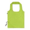 Sac de courses pliable en RPET lime | sans marquage | non disponible | non disponible | non disponible