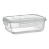 Lunchbox en verre 900ml 'Praga' transparent | sans marquage | non disponible | non disponible | non disponible