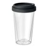 Verre en borosilicate 350ml noir | sans marquage | non disponible | non disponible