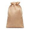 Grand sac cadeau en jute beige | sans marquage | non disponible | non disponible | non disponible