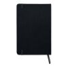 Carnet A5 couverture RPET 600D noir
