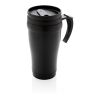 Mug en acier inoxydable noir | sans marquage | non disponible | non disponible | non disponible