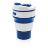 Mug en silicone pliable bleu | sans marquage | non disponible | non disponible