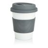 Tasse à café en PLA gris-blanc | sans marquage | non disponible | non disponible