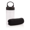 Serviette sport rafraichissante noir | sans marquage | non disponible | non disponible | non disponible