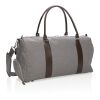 Sac weekend avec port USB gris | sans marquage | non disponible | non disponible | non disponible
