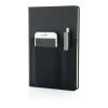 Carnet de notes A5 Deluxe avec pochettes noir | sans marquage | non disponible | non disponible