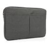 Pochette pour ordinateur portable 15” sans PVC antracite | sans marquage | non disponible | non disponible | non disponible