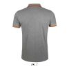 PASADENA MEN POLO 200 Gris Chine/Orange | L | sans marquage | non disponible | non disponible | non disponible