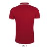 PASADENA MEN POLO 200 Rouge/Blanc | M | sans marquage | non disponible | non disponible | non disponible