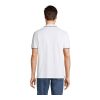 PALERMO POLO UNISEXE Blanc /French Marine | M