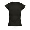 MOON WOMEN T-SHIRT 150g noir profond | S | sans marquage | non disponible | non disponible | non disponible