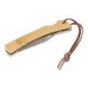 Canif en acier inoxydable et bambou Beckett marron | sans marquage | non disponible | non disponible