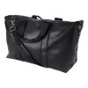 Sac week-end en cuir Noah noir | sans marquage | non disponible | non disponible