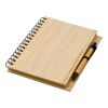 Carnet de notes en bambou marron clair | sans marquage | non disponible | non disponible