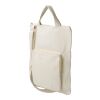 Porte-ordinateur en toile canvas Iker beige | sans marquage | non disponible | non disponible