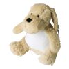 Peluche 'Chien' en polyester Hailey beige | sans marquage | non disponible | non disponible