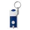 Porte-clés torche 1 LED bleu | sans marquage | non disponible | non disponible