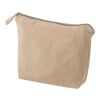 Trousse de maquillage en coton recyclé Cressida beige | sans marquage | non disponible | non disponible